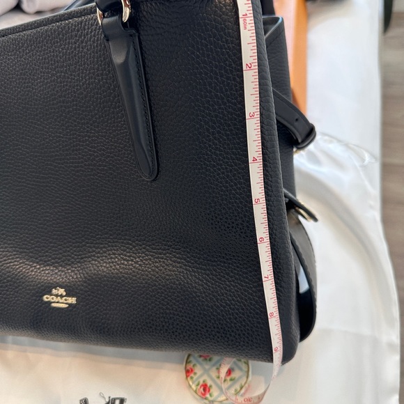 Black and Gold Coach bag, great for work or play! - Picture 8 of 9